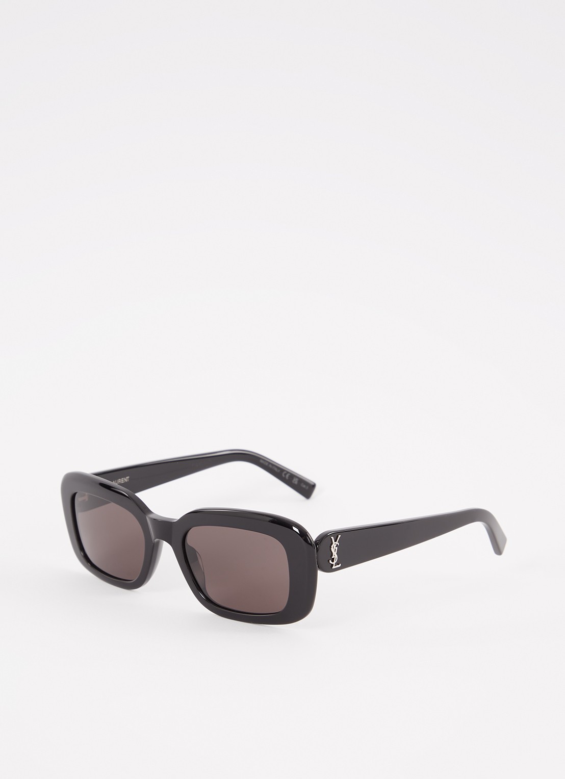 Saint Laurent Retro zonnebril SLM130 - voorkant zwart