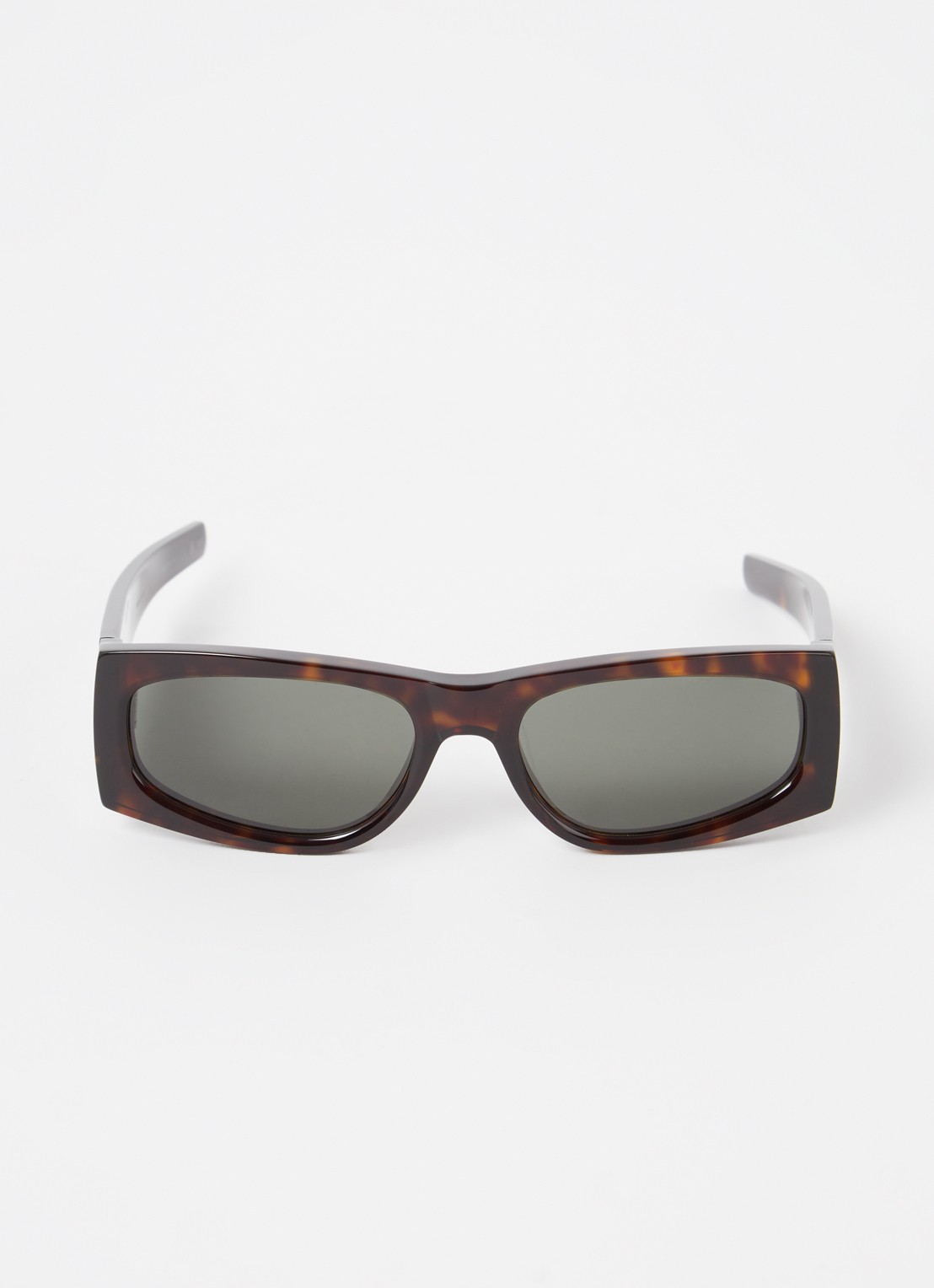 Saint Laurent Retro zonnebril SLM14 - detail donkerbruin