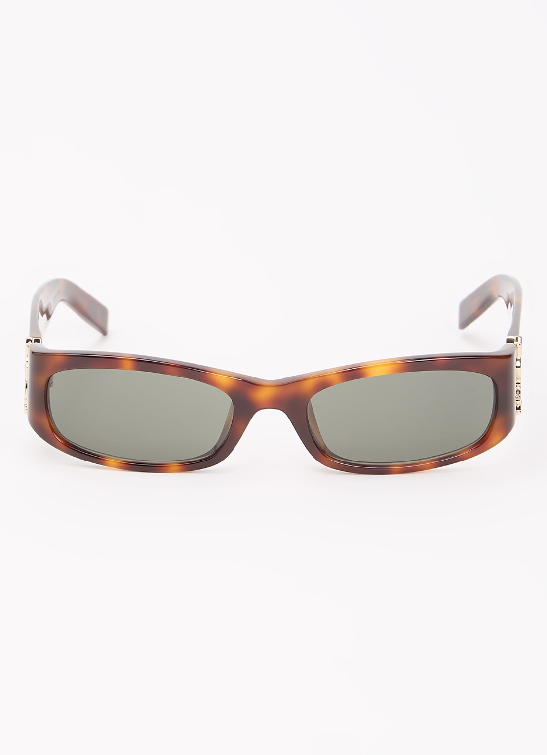 Saint Laurent Retro zonnebril SLM152 - detail 2 cognac