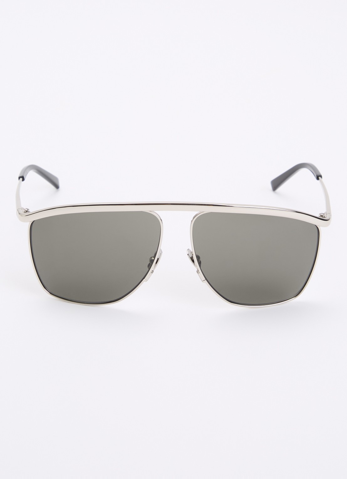 Saint Laurent Retro zonnebril YS000856 - detail zilver