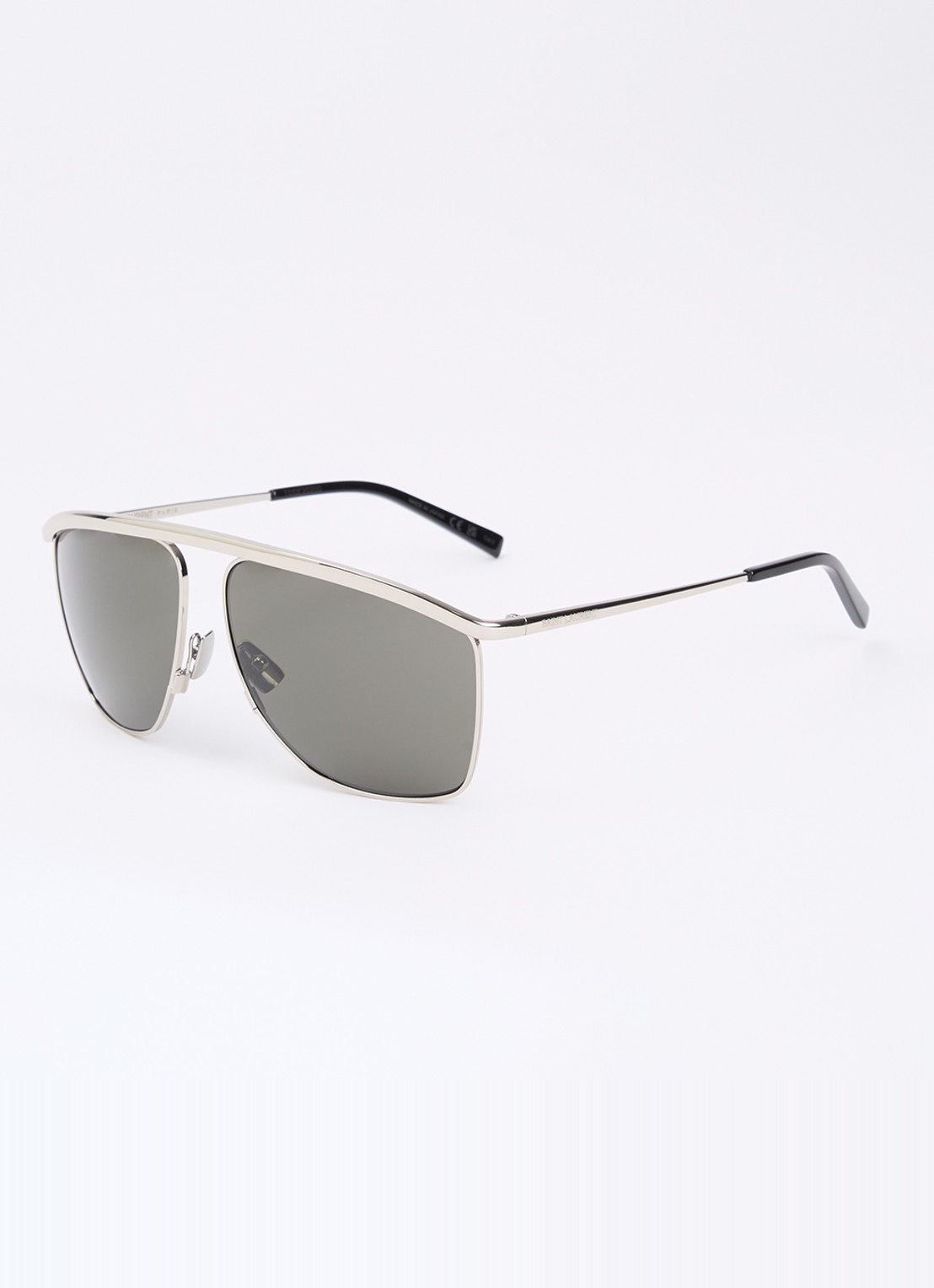 Saint Laurent Retro zonnebril YS000856 - voorkant 4 zilver