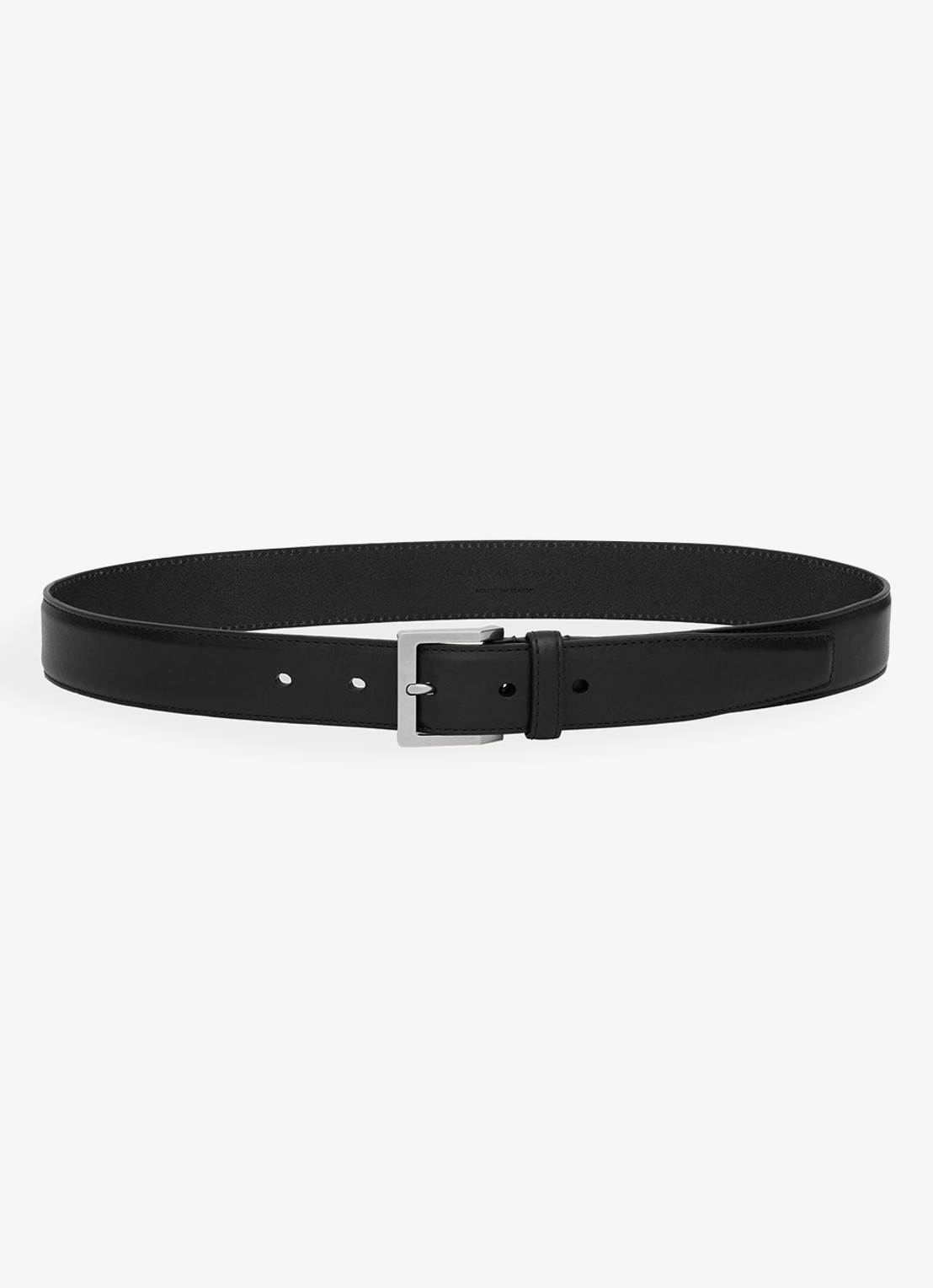 Saint Laurent Riem van kalfsleer - detail zwart
