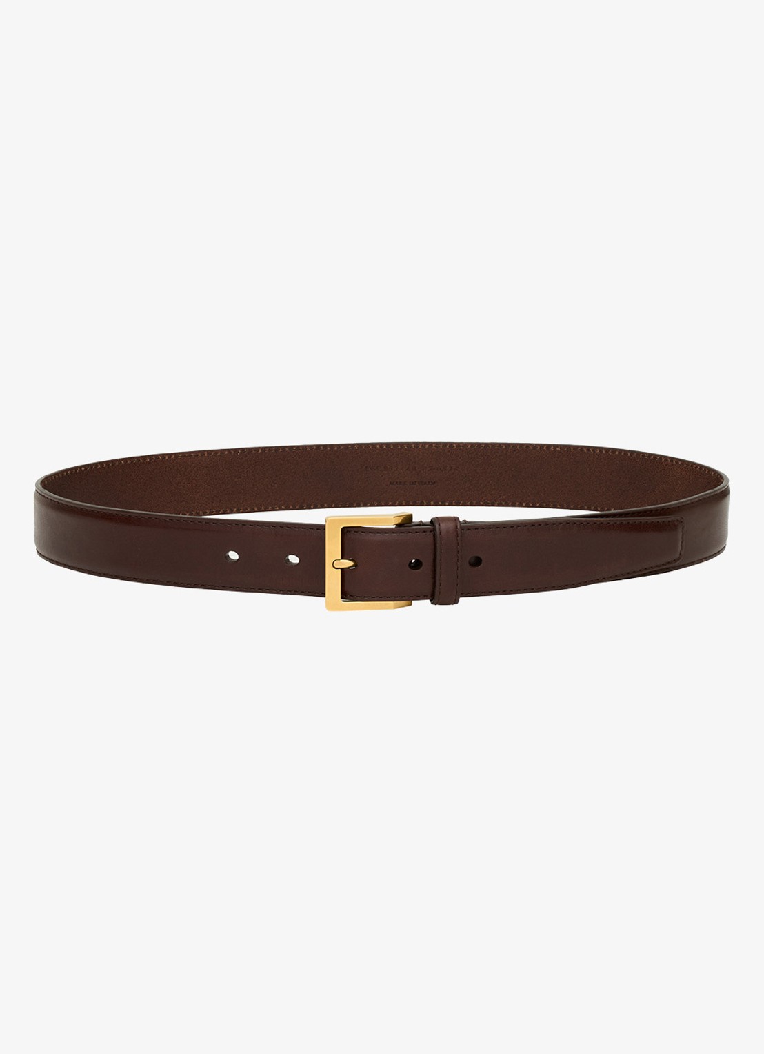 Saint Laurent Riem van kalfsleer - detail bruin