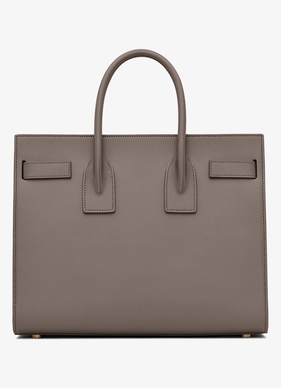 Saint Laurent Sac De Jour Small handtas van kalfsleer - achterkant grijs