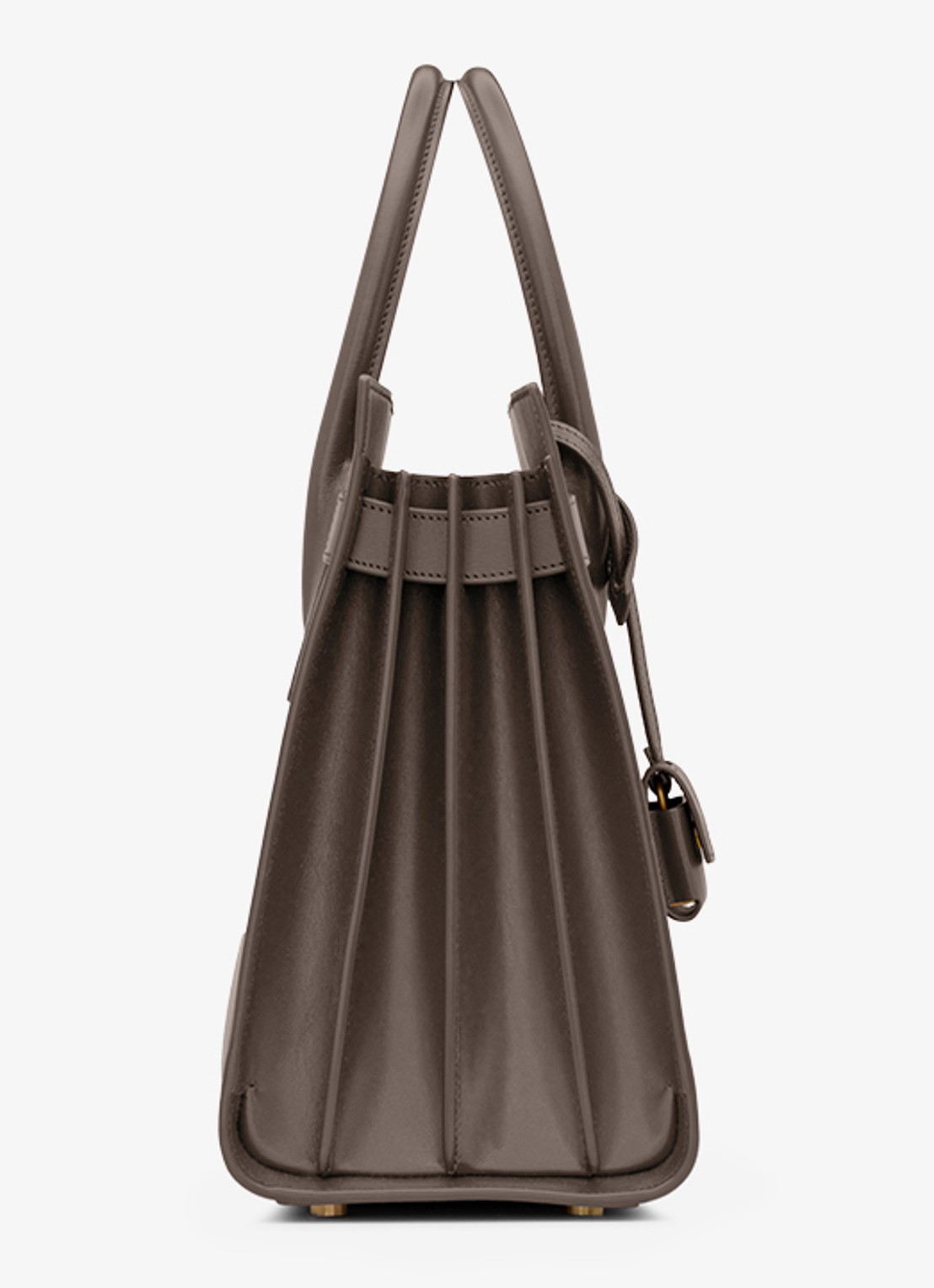Saint Laurent Sac De Jour Small handtas van kalfsleer - detail 3 grijs