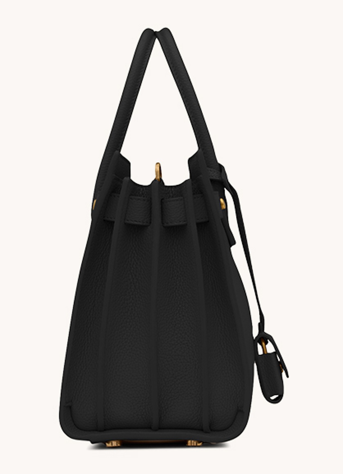 Saint Laurent Sac De Jour Supple Baby handtas van kalfsleer - detail 3 zwart