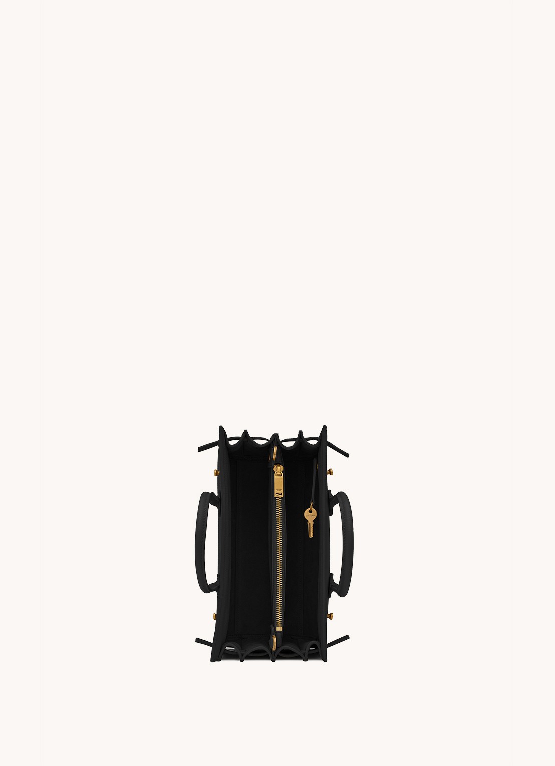 Saint Laurent Sac De Jour Supple Baby handtas van kalfsleer - detail 4 zwart