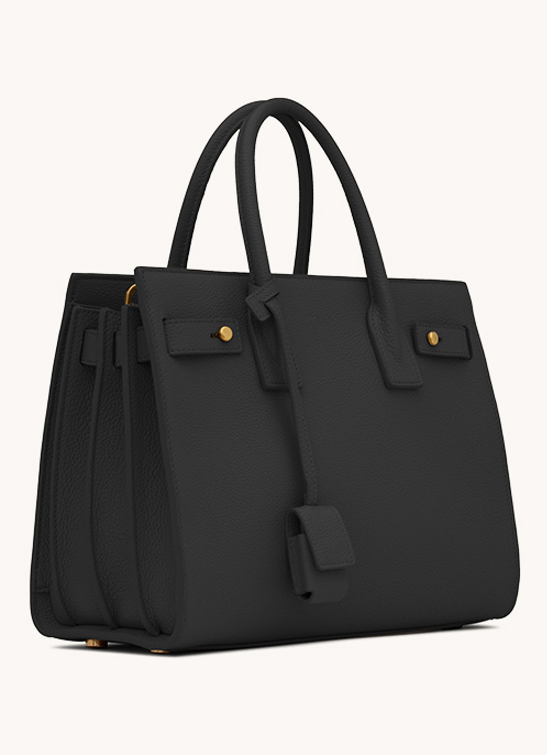 Saint Laurent Sac De Jour Supple Baby handtas van kalfsleer - detail 5 zwart