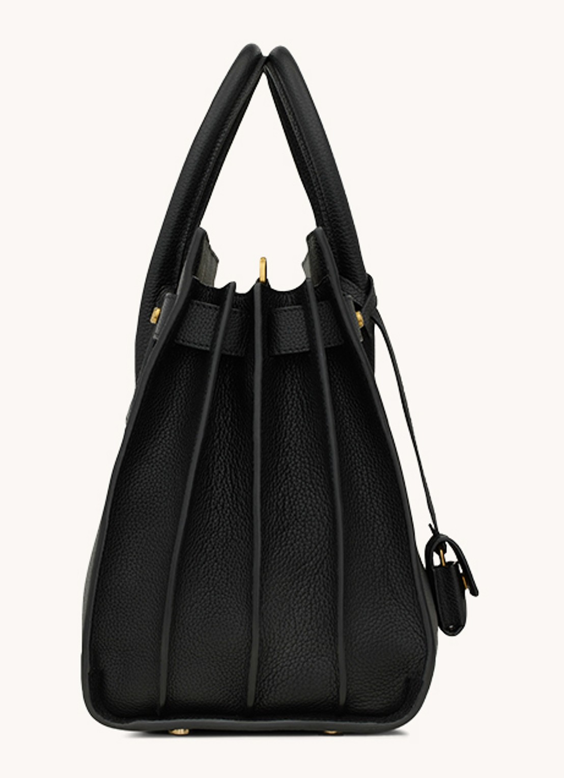 Saint Laurent Sac de Jour Supple Small handtas van kalfsleer - detail 2 zwart