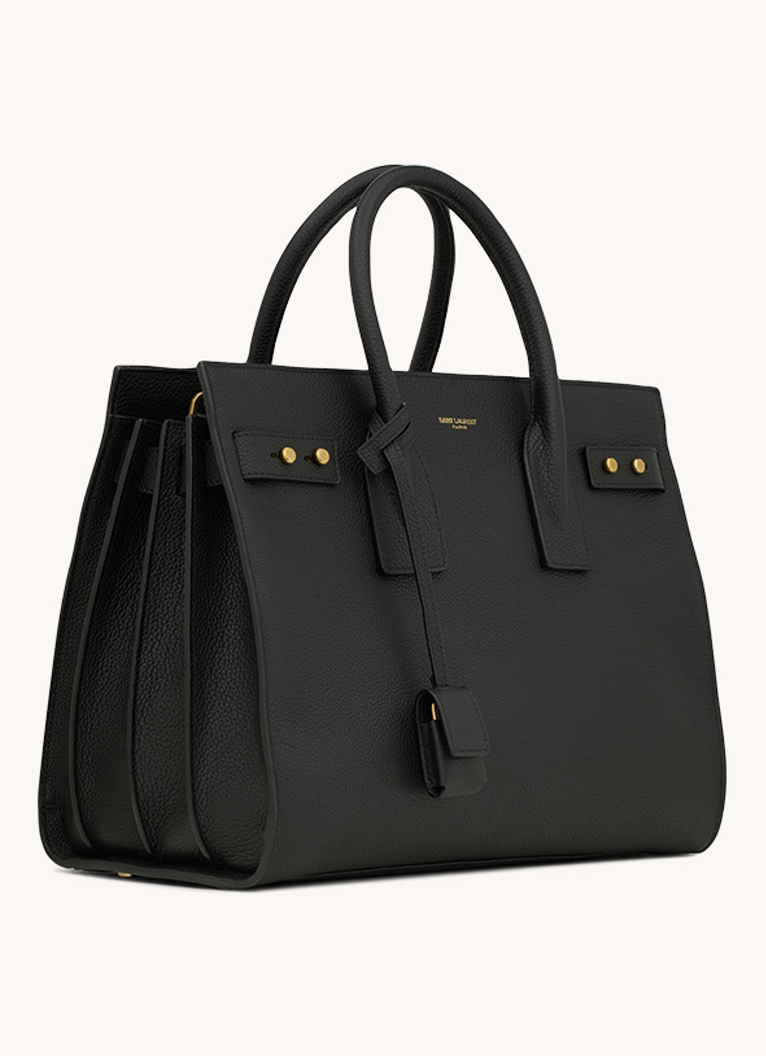 Saint Laurent Sac de Jour Supple Small handtas van kalfsleer - detail 4 zwart