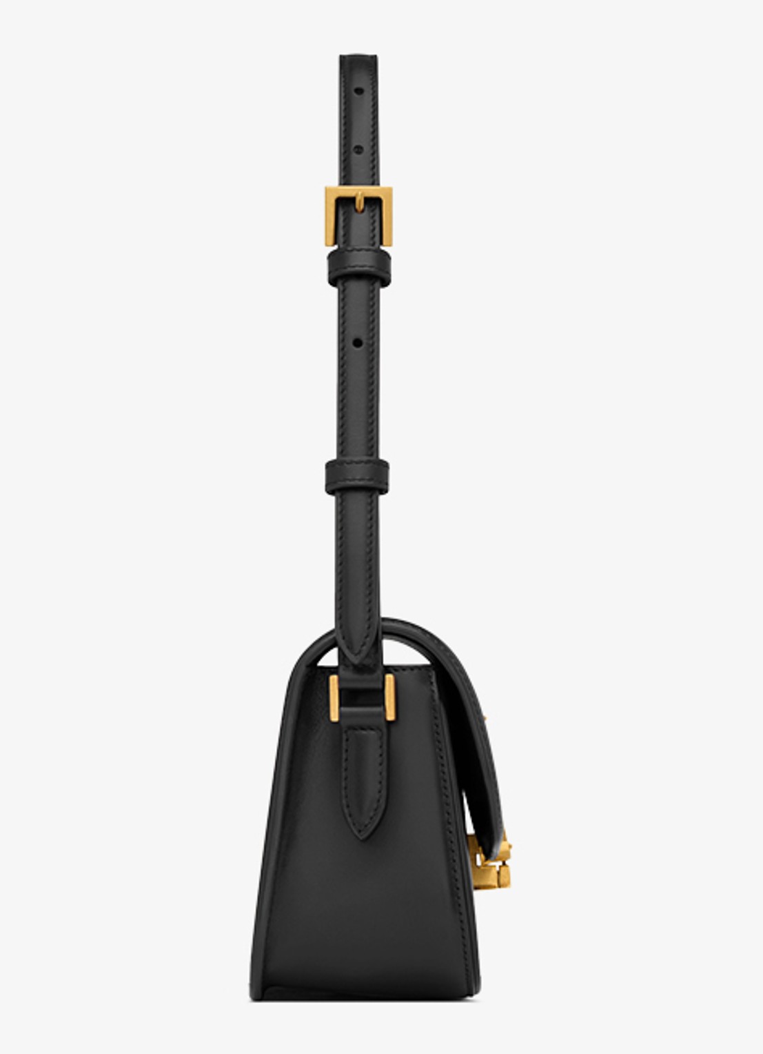 Saint Laurent Solferino Mini schoudertas van kalfsleer - detail 4 zwart