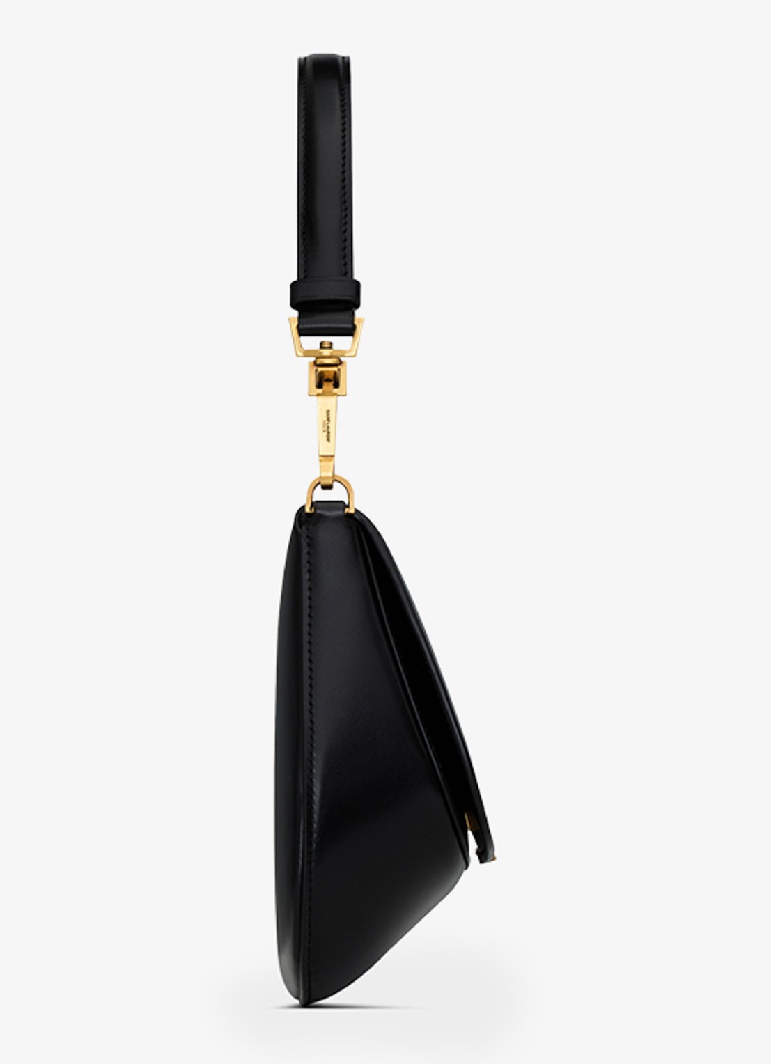 Saint Laurent Top Handle schoudertas van kalfsleer - detail 2 zwart