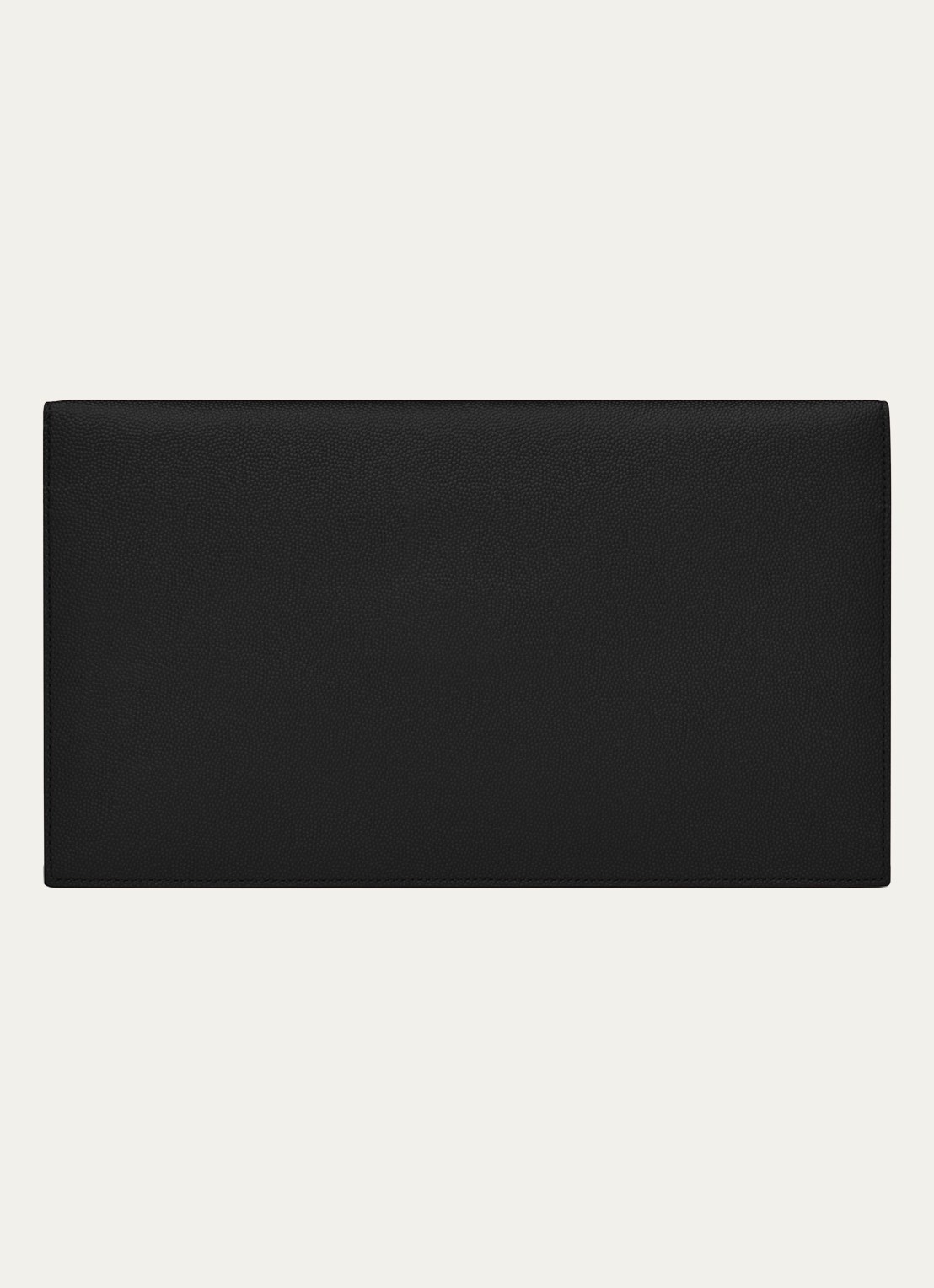 Saint Laurent Uptown clutch van kalfsleer - detail 3 zwart
