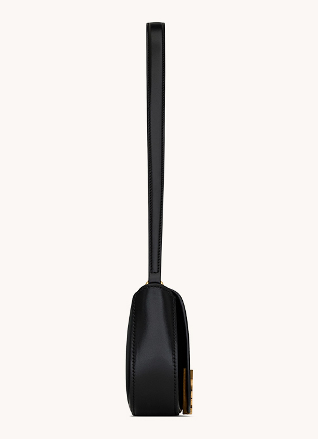 Saint Laurent Voltaire Mini schoudertas van kalfsleer - achterkant 6 zwart