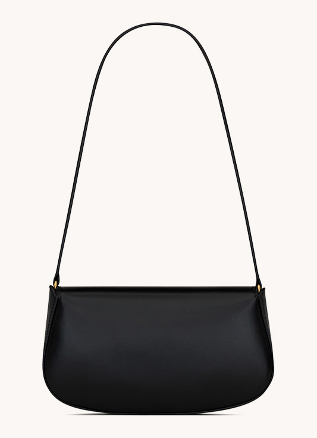 Saint Laurent Voltaire Mini schoudertas van kalfsleer - voorkant 5 zwart