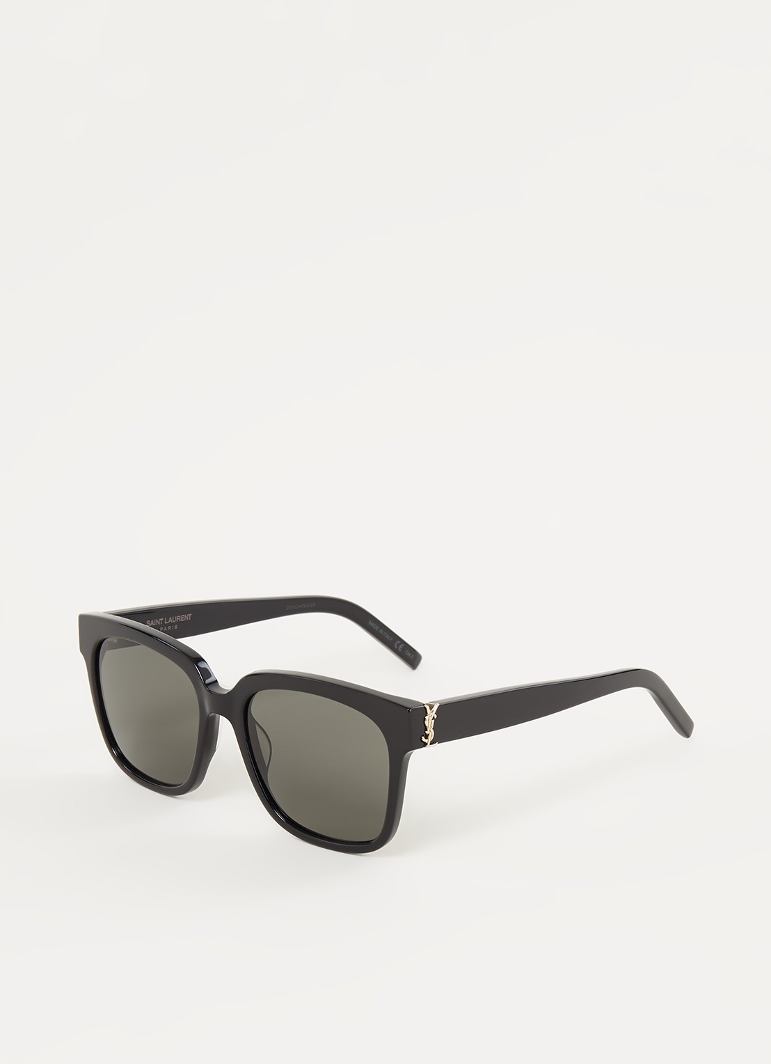 Saint Laurent Wayfarer zonnebril SLM40 - voorkant zwart