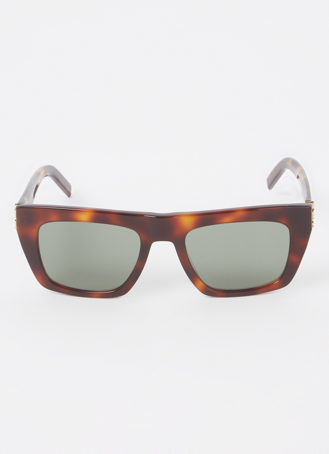 Saint Laurent Wayfarer zonnebril YS000582 - detail kastanjebruin