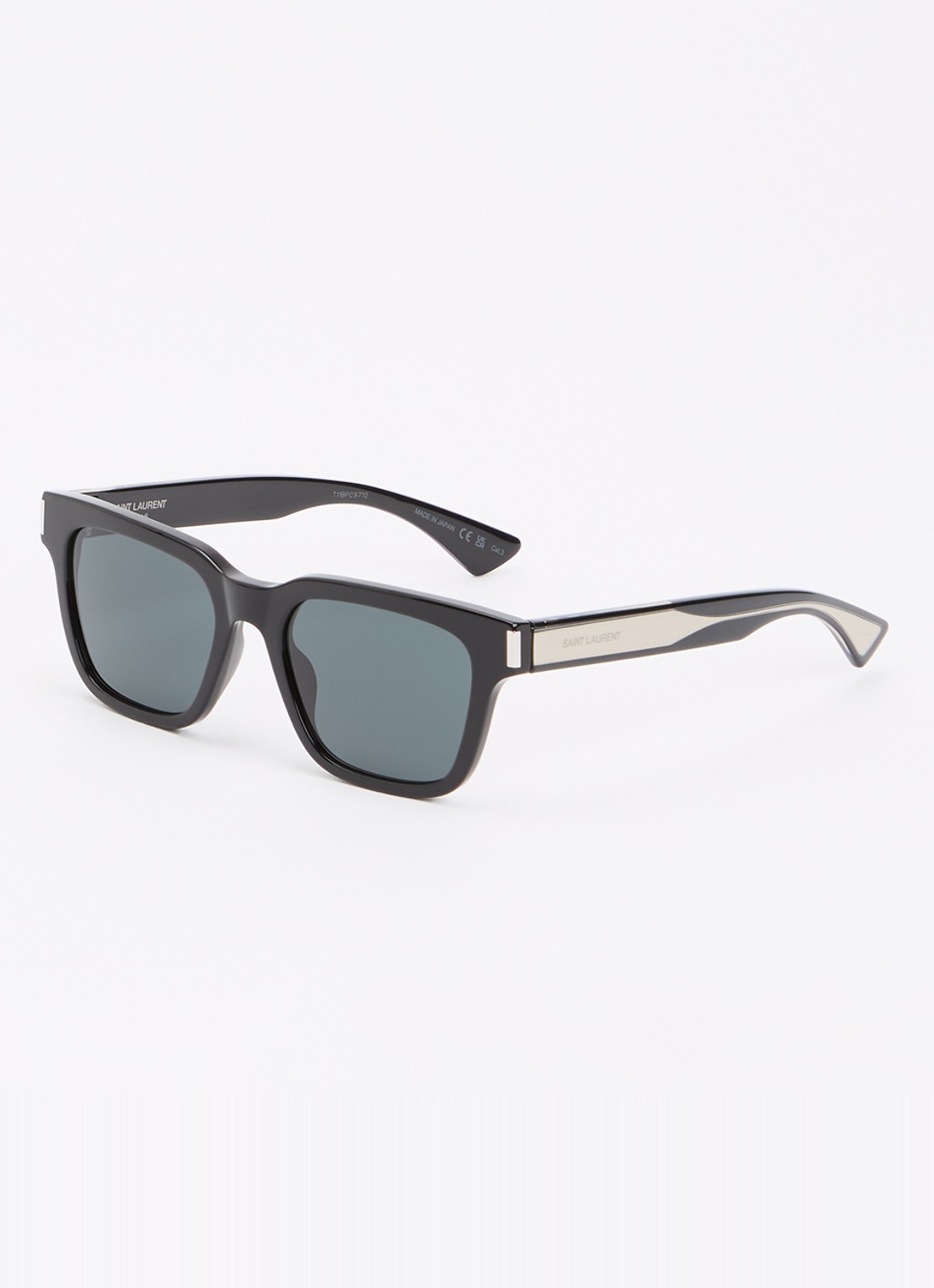 Saint Laurent Wayfarer zonnebril YS000835 - voorkant zwart