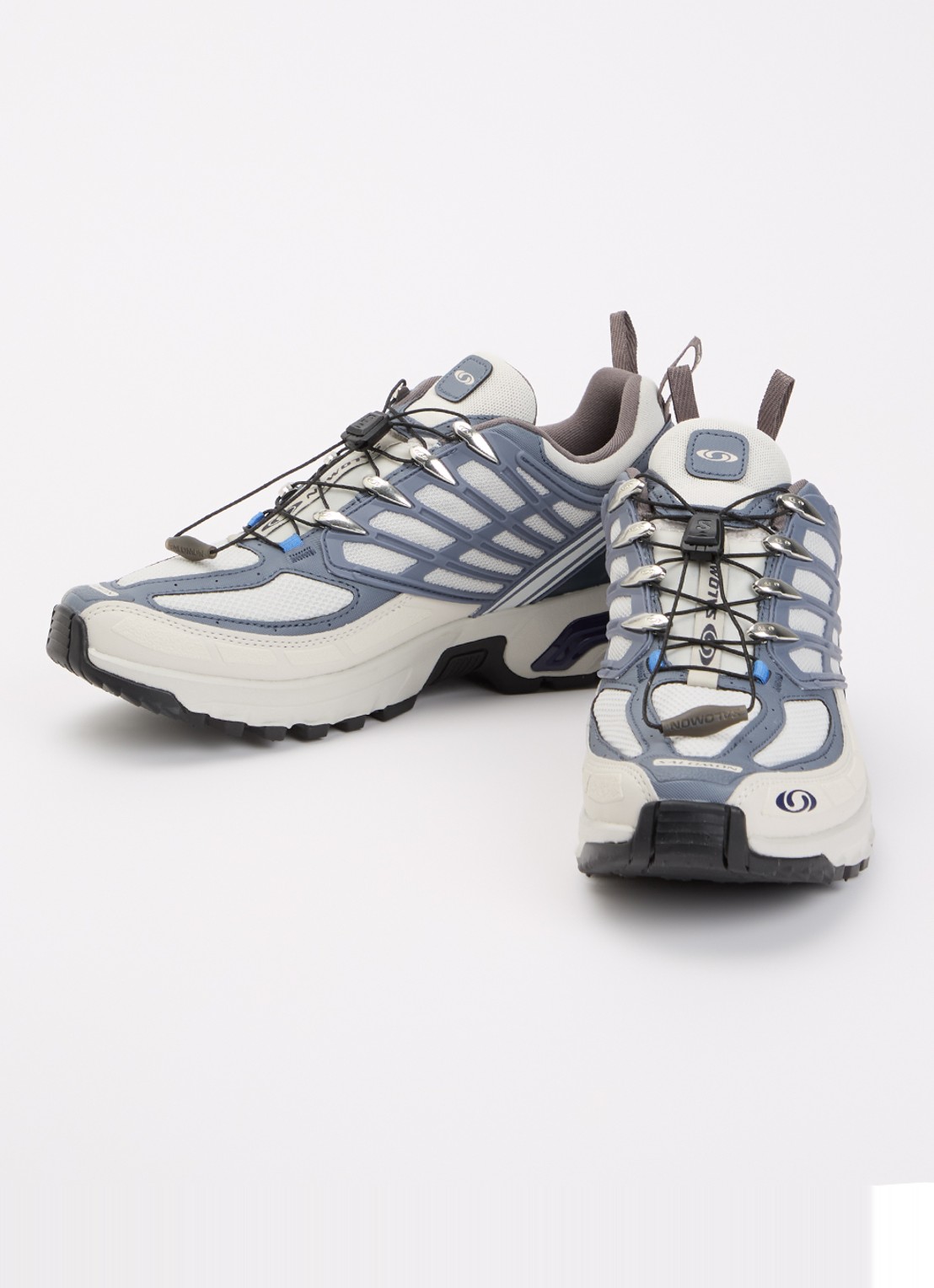 Salomon ACS Pro GTX sneaker met mesh details - detail 2 blauwgrijs
