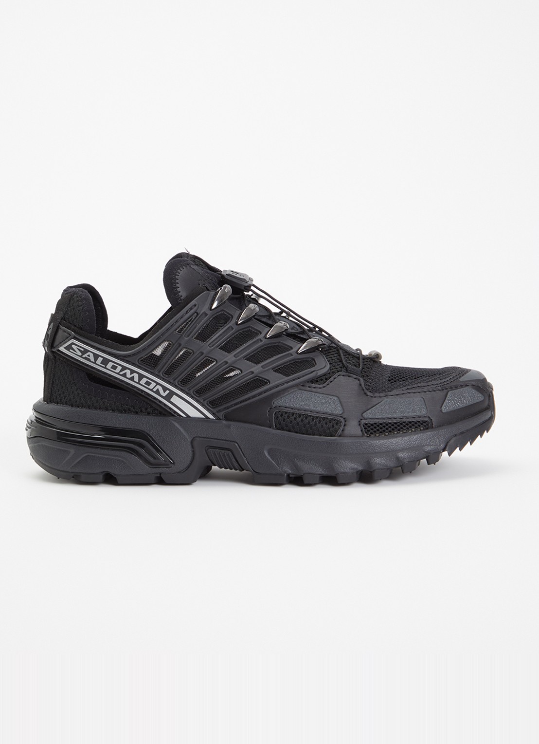 Salomon CS Pro Shell sneaker van mesh - voorkant 5 zwart