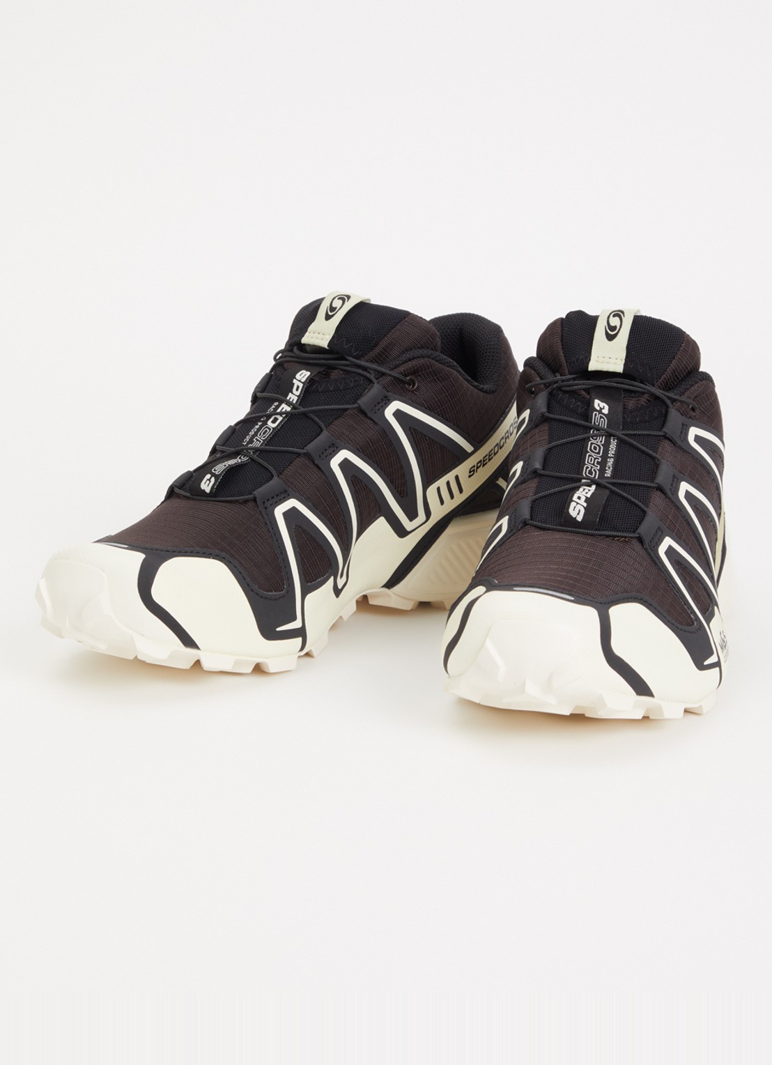 Salomon Speedcross 3 sneaker met details van mesh - detail zwart