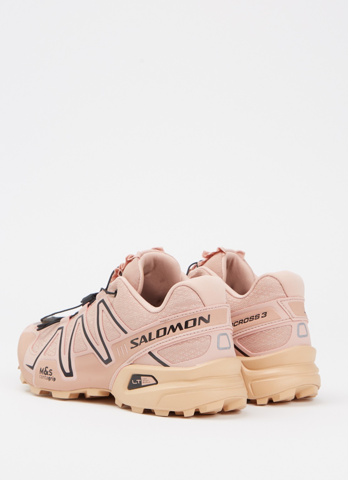 Salomon Speedcross 3 sneaker met mesh details - achterkant 5 oudroze