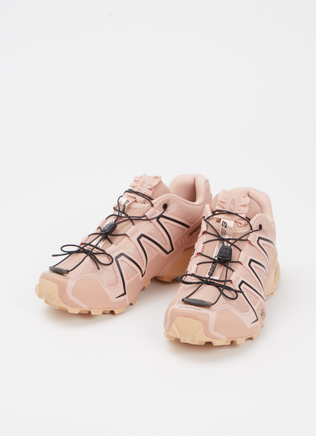 Salomon Speedcross 3 sneaker met mesh details - detail oudroze