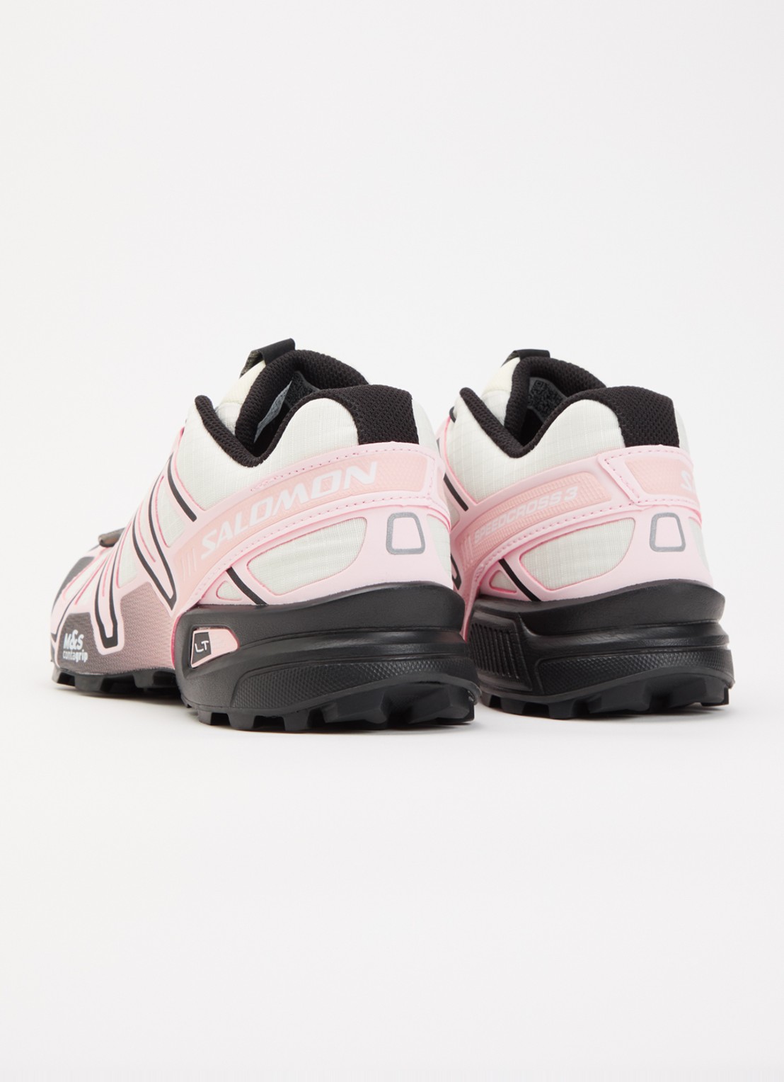 Salomon Speedcross 3 sneaker met mesh details - achterkant 2 lichtroze