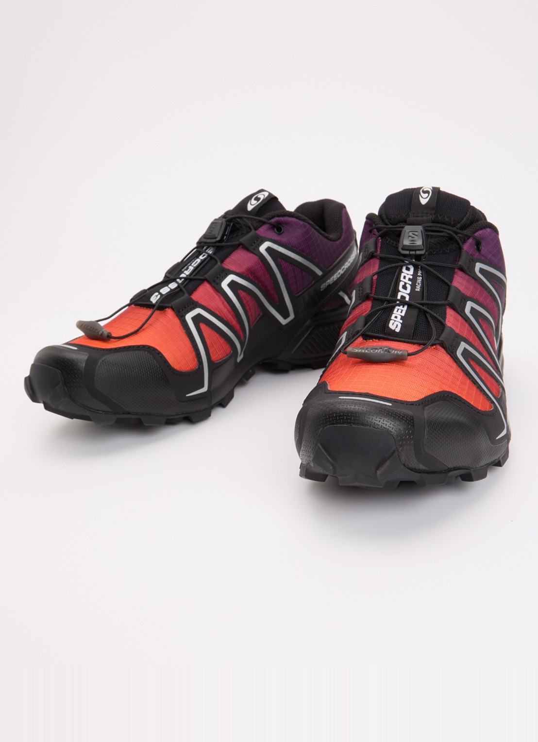 Salomon Speedcross 3 sneaker met mesh details - detail 2 zwart