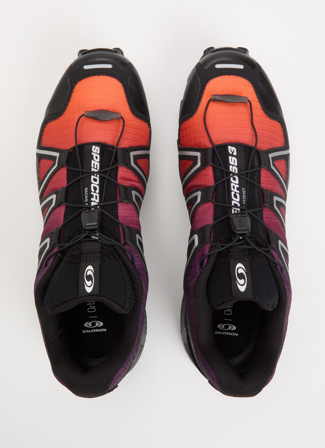 Salomon Speedcross 3 sneaker met mesh details - detail 3 zwart