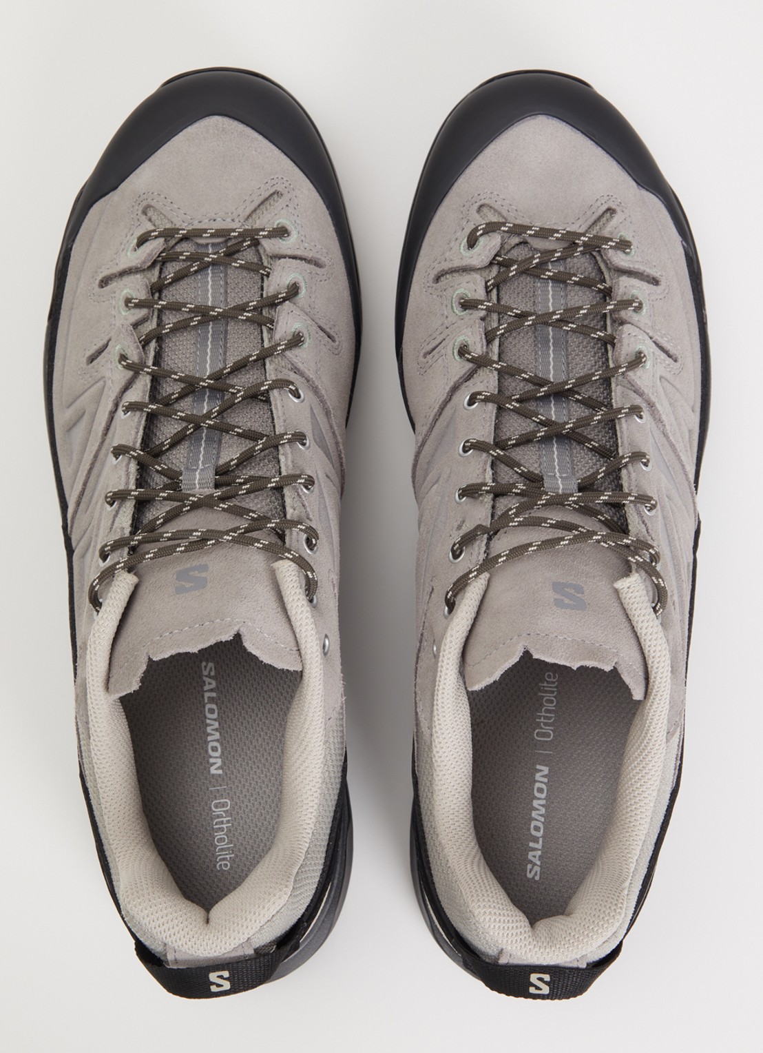 Salomon X-ALP sneaker met details van suède - detail 3 grijs