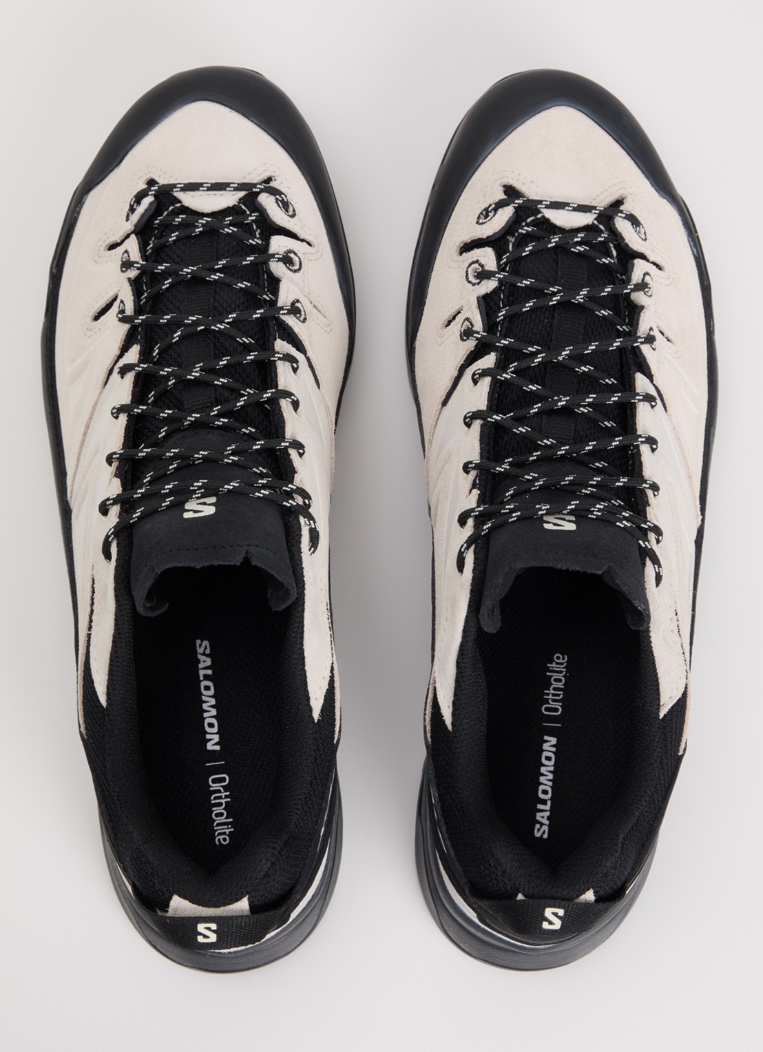 Salomon X-Alp sneaker met suède details - detail 4 zwart