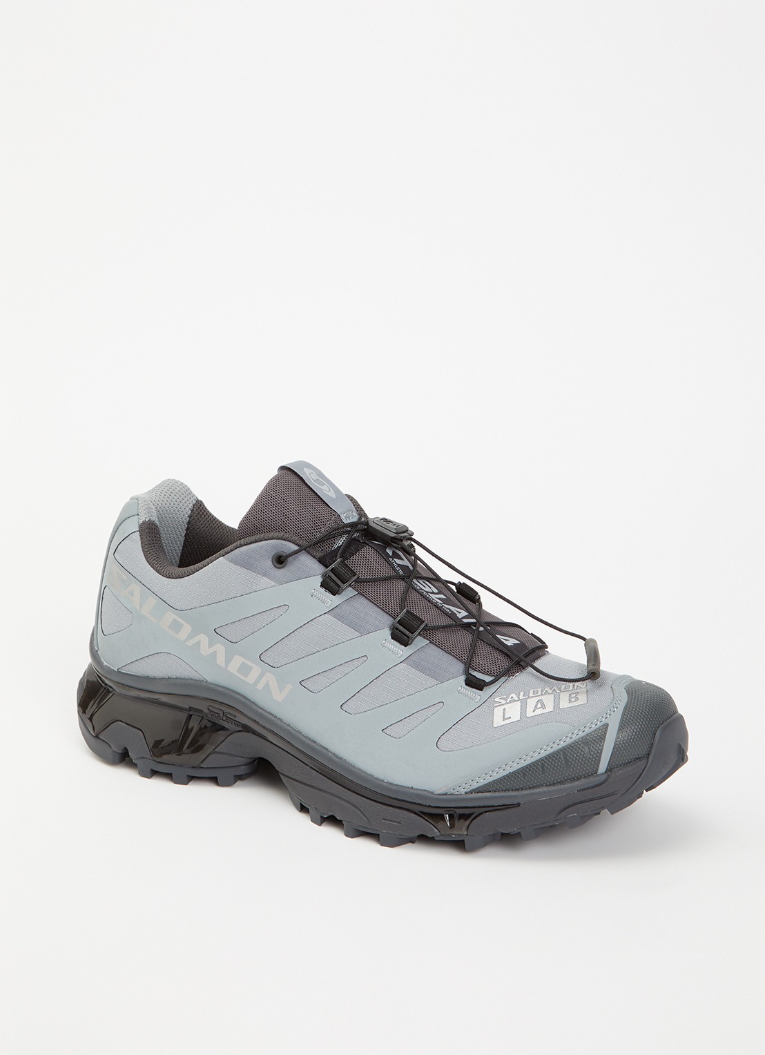 Salomon XT-4 OG Protective sneaker met logo - voorkant 2 grijs