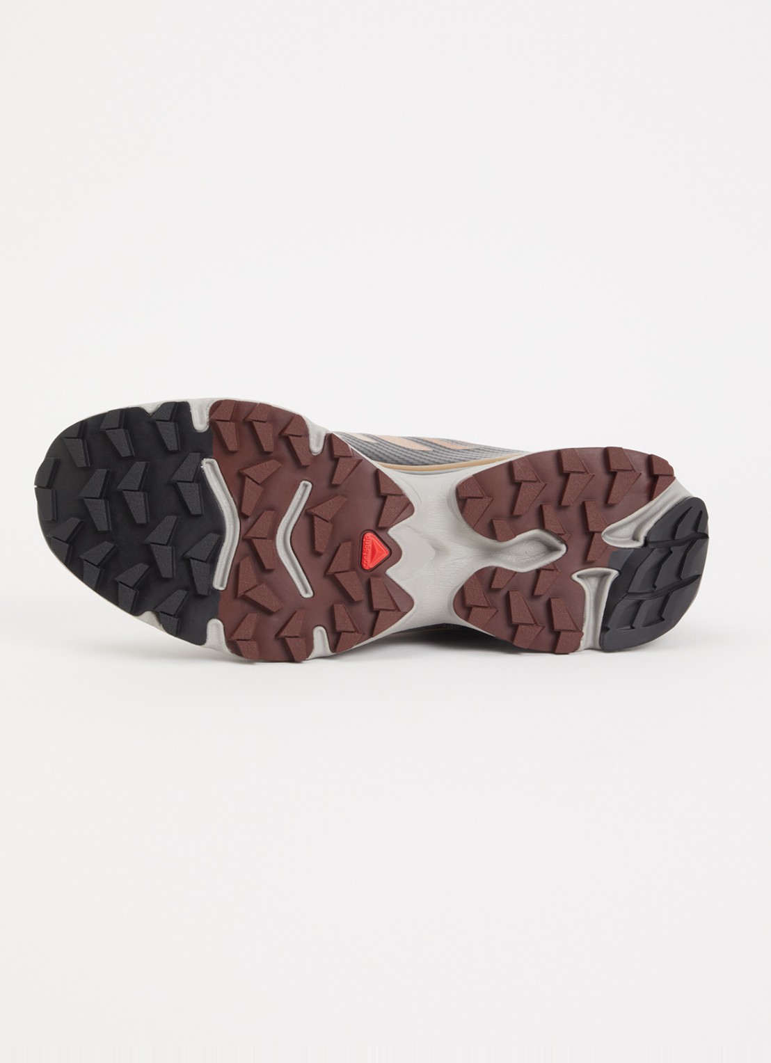 Salomon XT-4 OG sneaker met details van mesh - detail 4 bruin