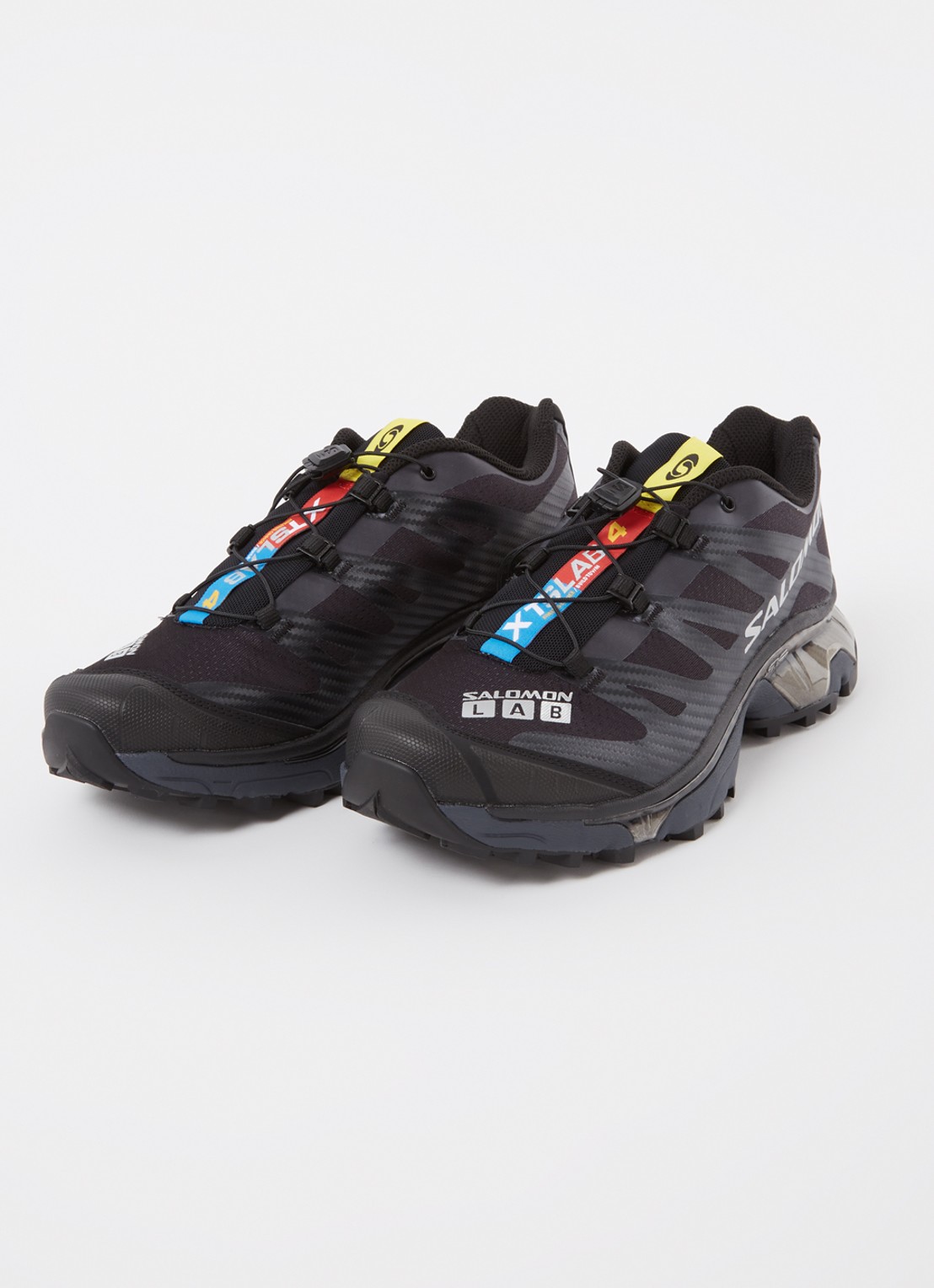 Salomon XT-4 OG sneaker met mesh details  - detail 2 zwart