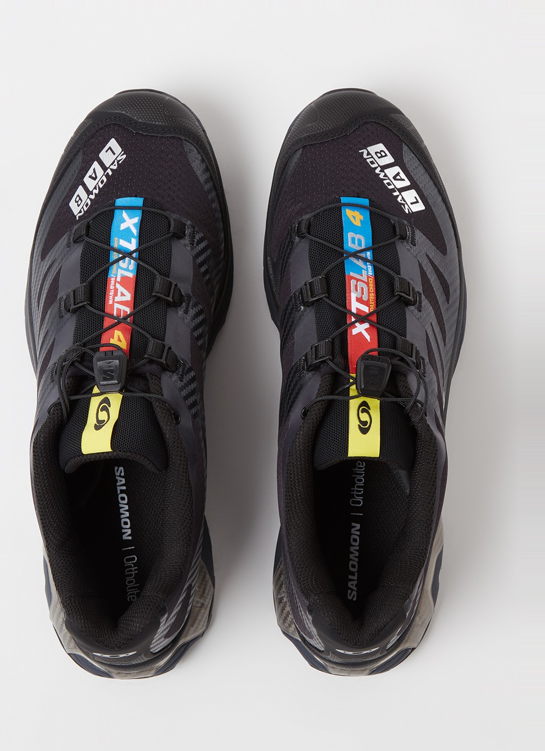 Salomon XT-4 OG sneaker met mesh details  - detail 4 zwart