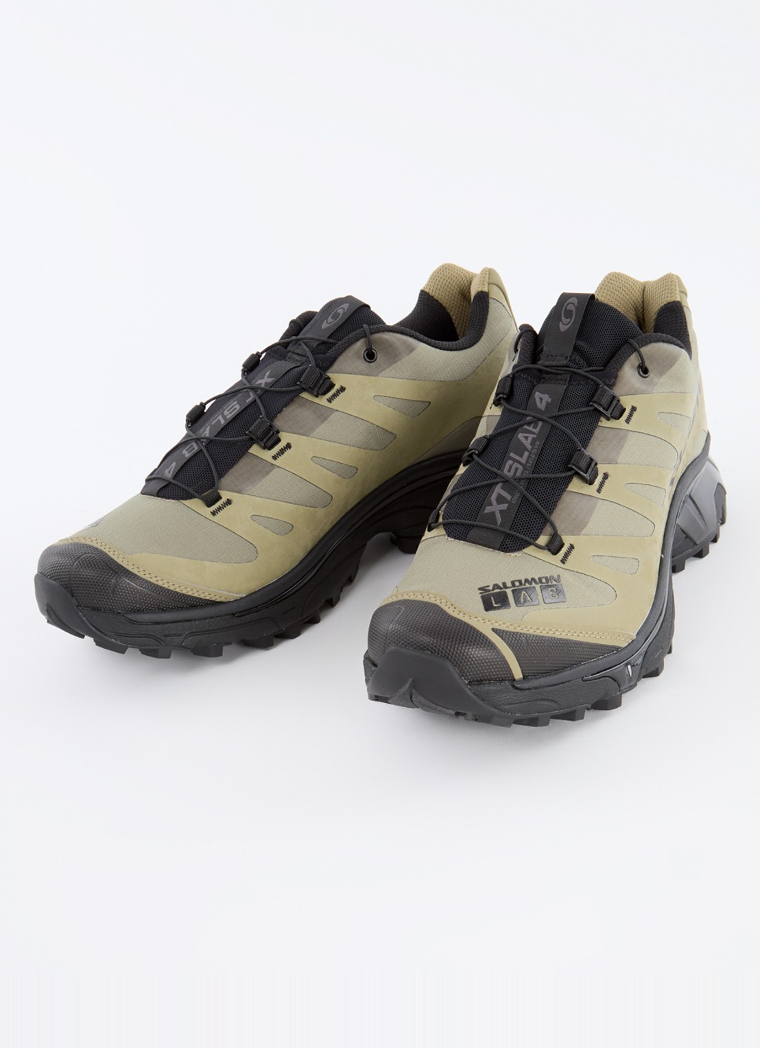 Salomon XT-4 OG sneaker met mesh details - detail 2 mosgroen