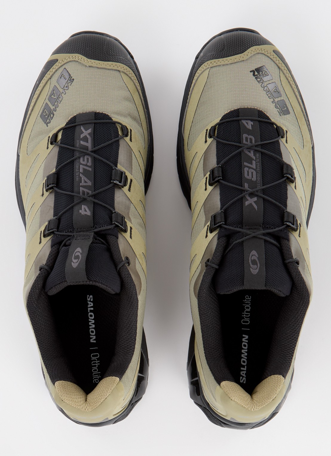 Salomon XT-4 OG sneaker met mesh details - detail 3 mosgroen