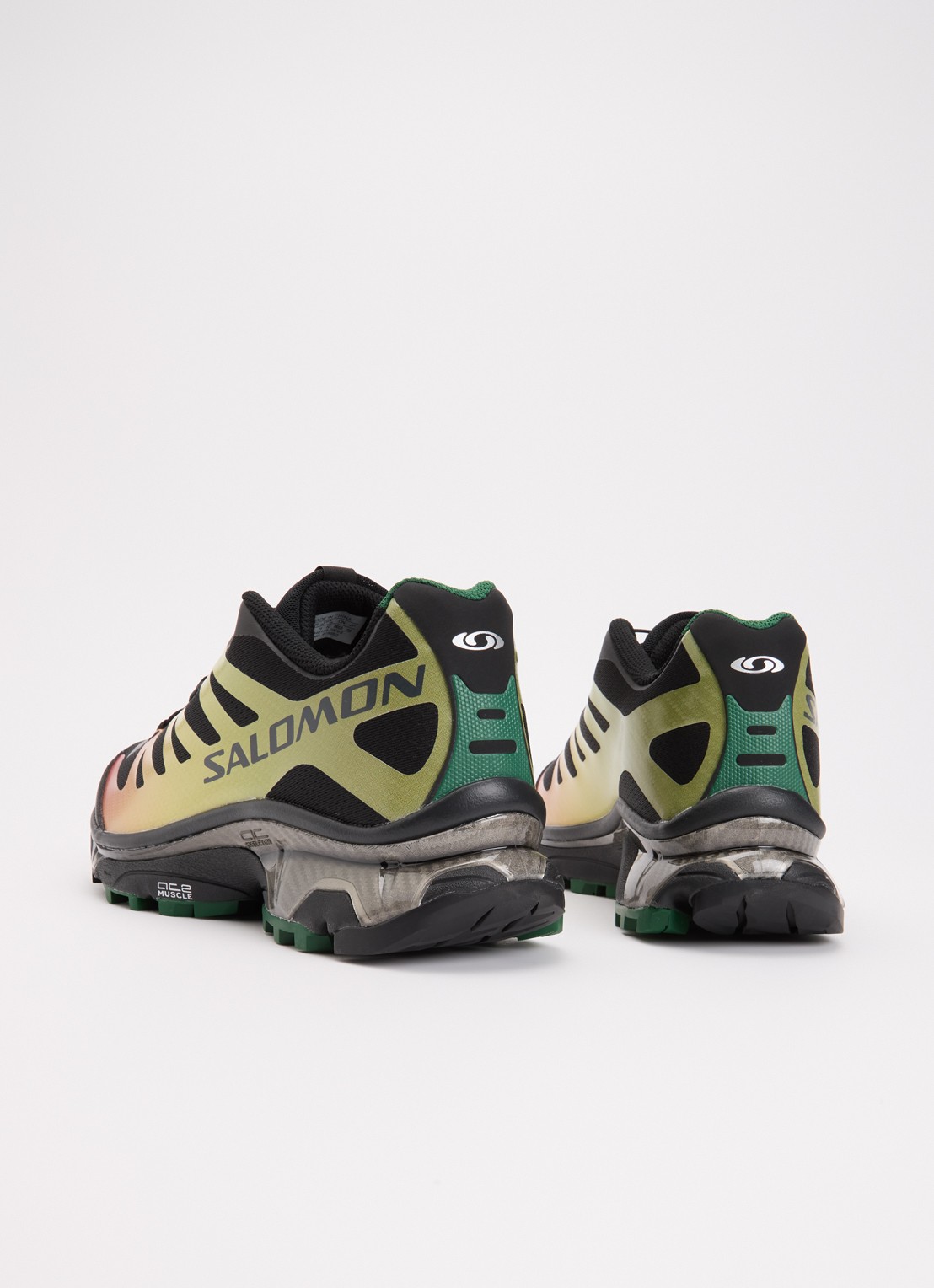 Salomon XT-4 OG sneaker met mesh details - achterkant 5 groen