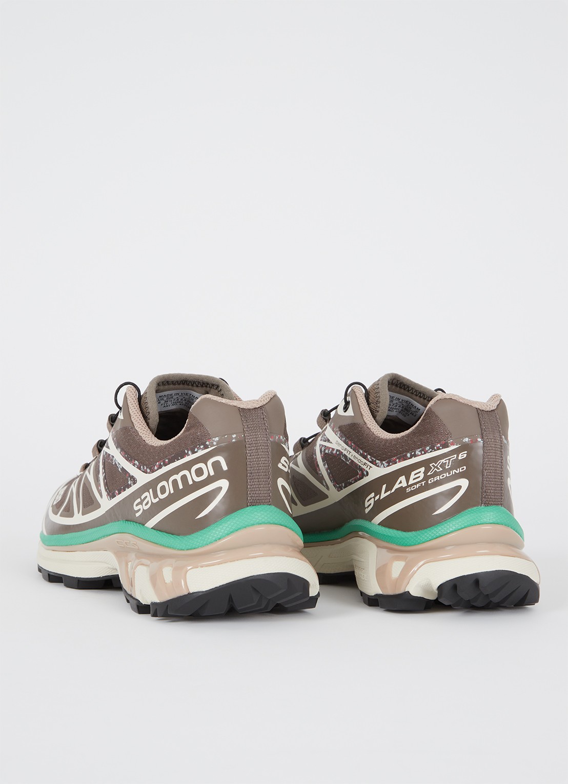 Salomon XT-6 Mindful 2 sneaker met logo - detail 2 bruin
