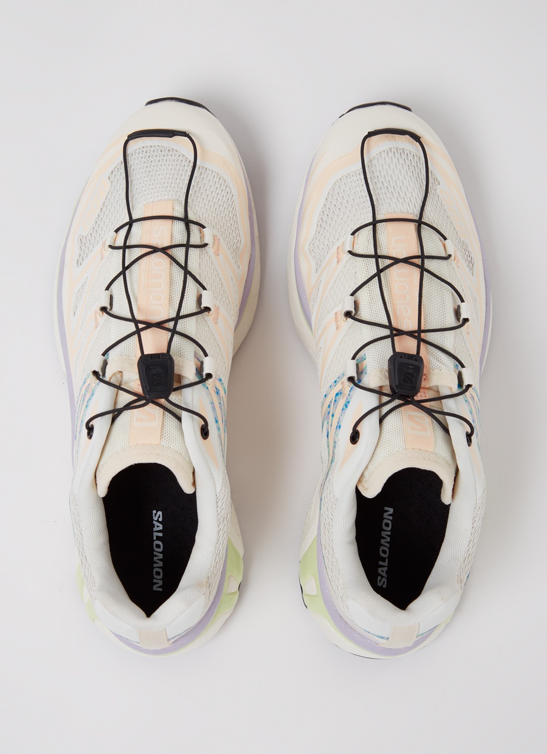 Salomon XT-6 Mindful 3 sneaker met mesh details - detail 2 creme