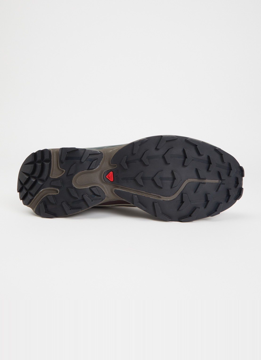 Salomon XT-6 sneaker met logo - detail 5 lichtbruin