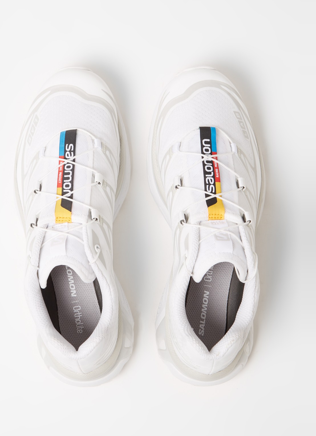Salomon XT-6 sneaker met mesh details  - detail 4 wit
