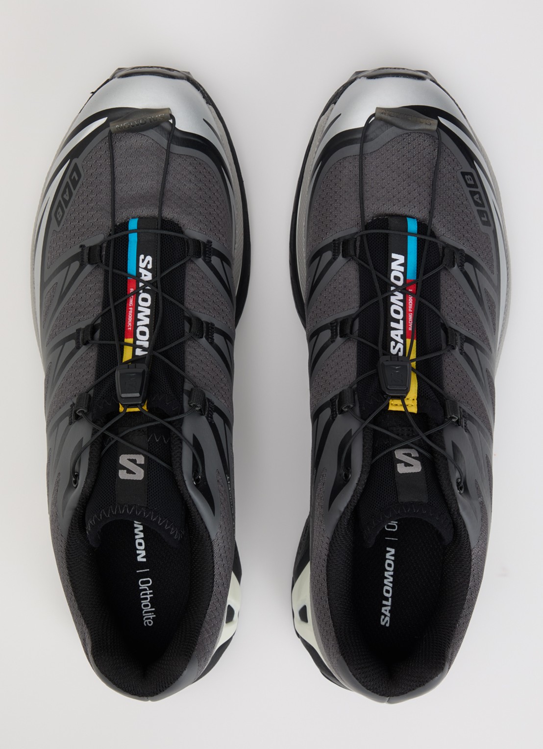 Salomon XT-6 sneaker met mesh details  - detail 3 grijs