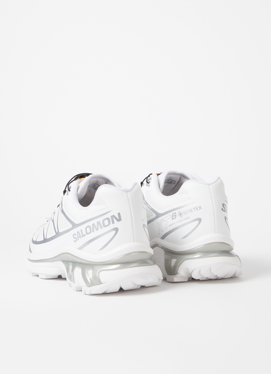 Salomon XT-6 sneaker met mesh details - achterkant 4 wit