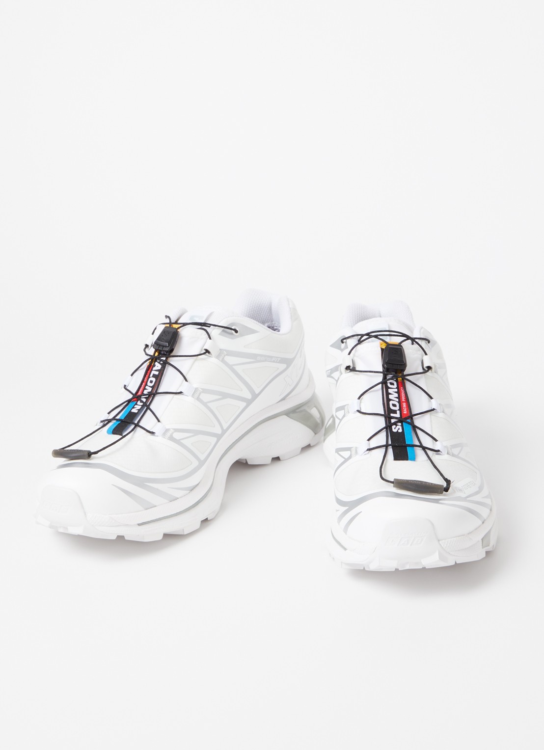 Salomon XT-6 sneaker met mesh details - detail wit
