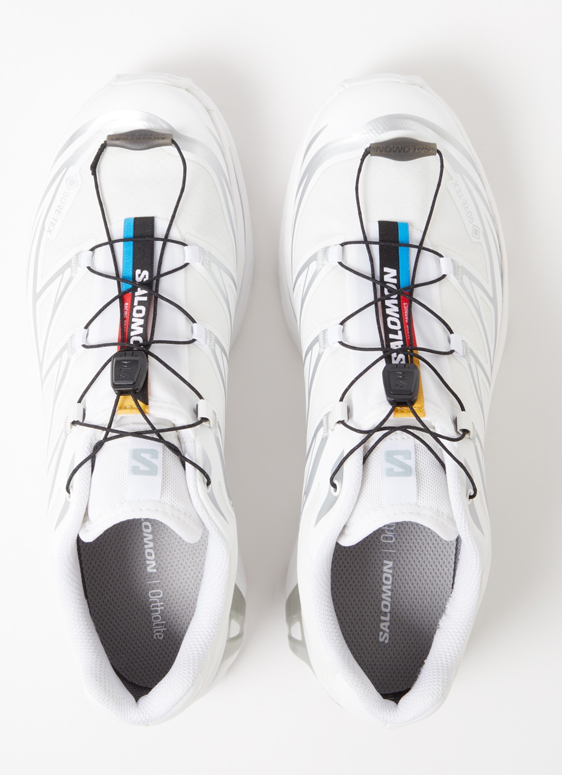 Salomon XT-6 sneaker met mesh details - detail 2 wit
