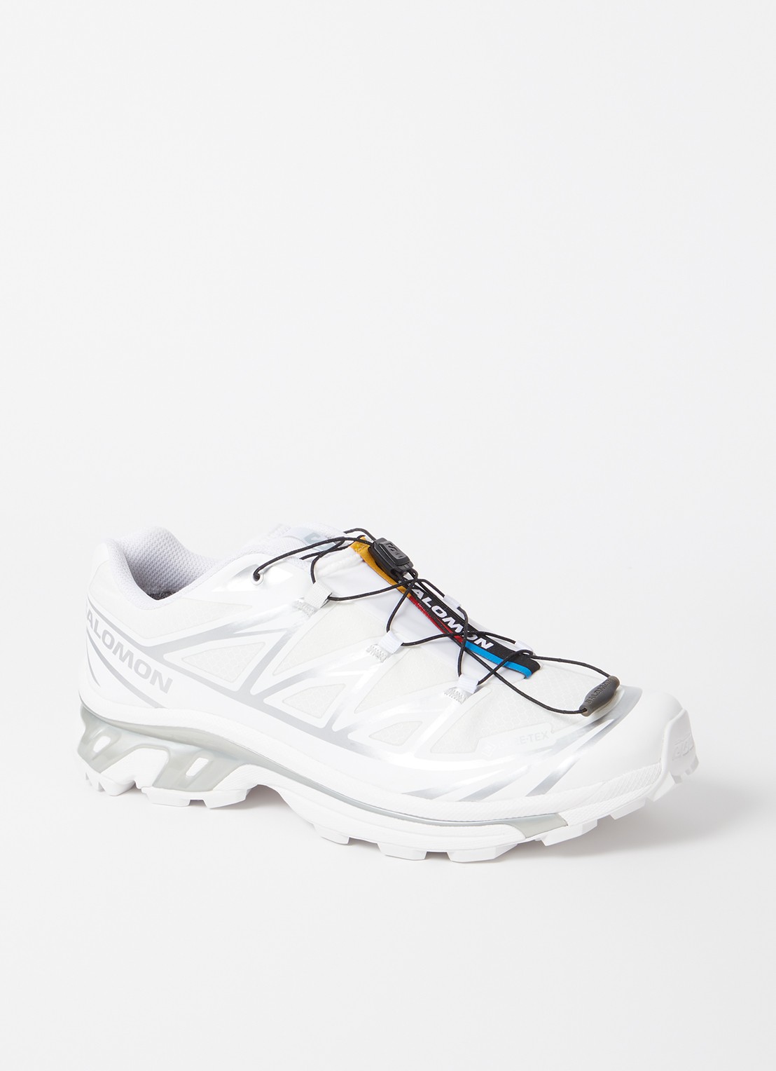 Salomon XT-6 sneaker met mesh details - voorkant 5 wit