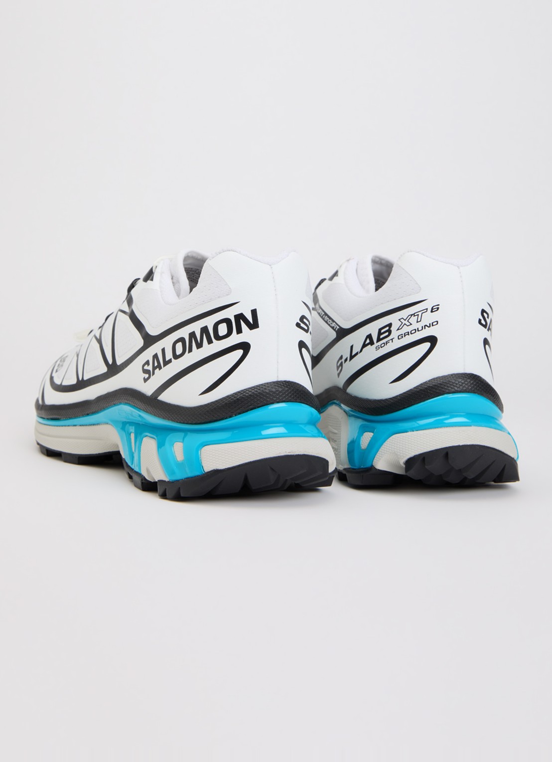 Salomon XT-6 sneaker met mesh details - achterkant 5 wit