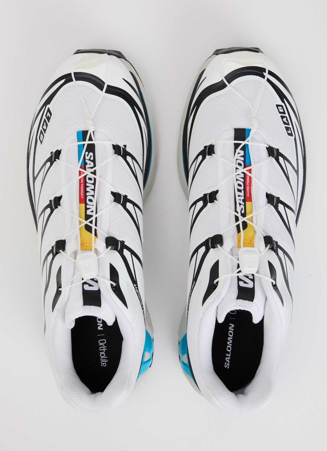 Salomon XT-6 sneaker met mesh details - detail 3 wit